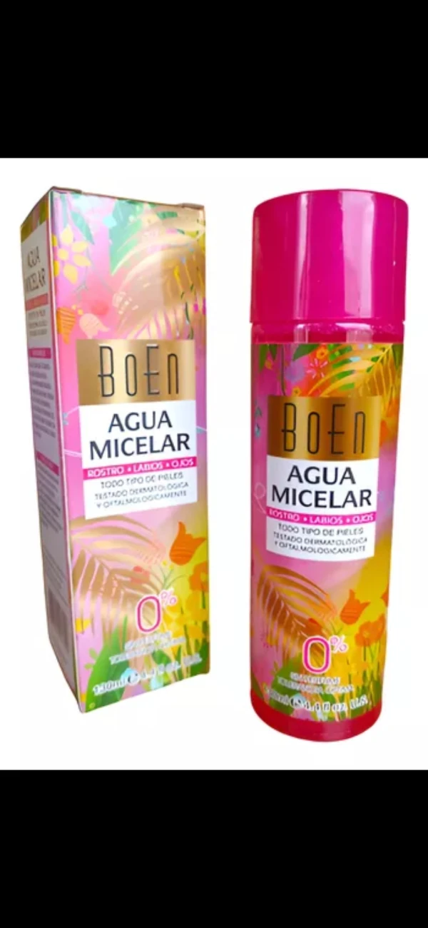 Agua micelar BOEN's foto | Du Visage |  BizneCubano