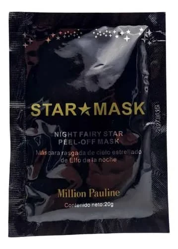 Mascarilla peel off negra con glitter. Noche estrellada's foto | Du Visage |  BizneCubano
